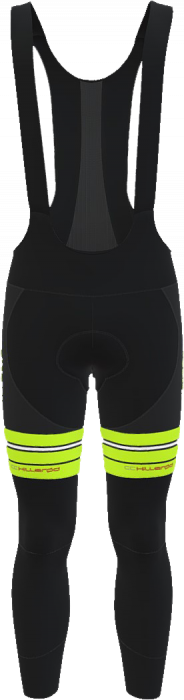 GSG - Cch Long Winter Bib Wo Pad 2026 - Preorder - Noir & fluo yellow
