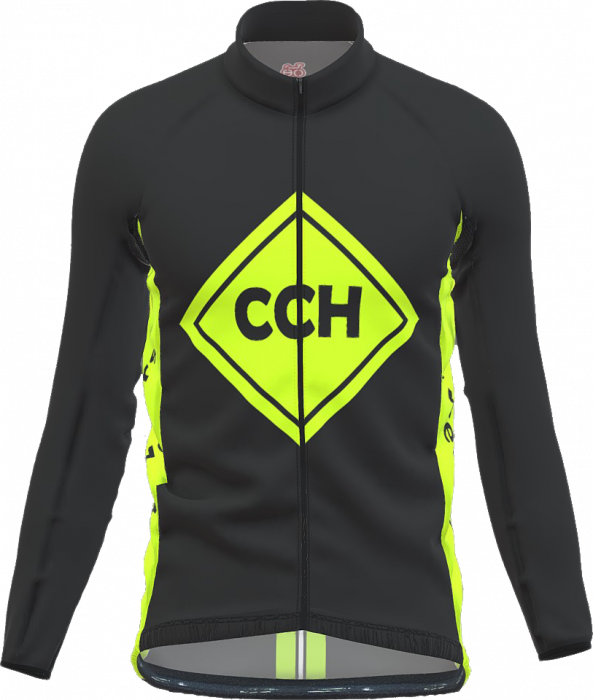 GSG - Cch Wind And Waterproof Jacket 2026 - Preorder - Schwarz & fluo yellow
